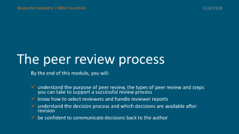Peer review