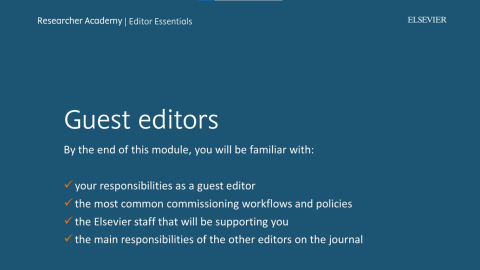 Guest editors