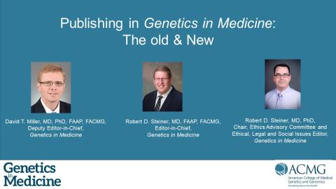 Publishing in GIM: The old and the new