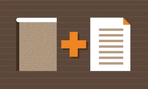 Cover letter illustration