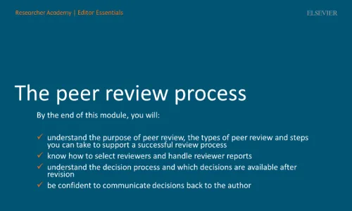 Peer review